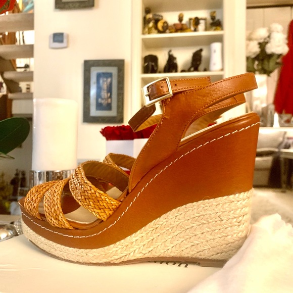 ❌❌❌SOLD❌❌❌ L.K.Bennett Leather Espadrilles SZ 9 🔥🔥🔥 - Picture 2 of 16